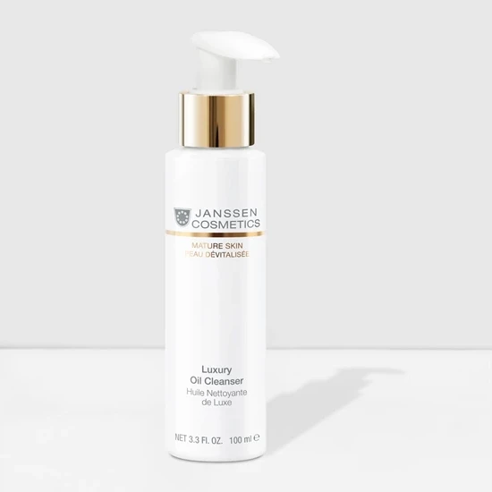 Janssen Cosmetics Luxury Oil Cleanser | Attīroša Sejas Eļļa ar Zeltainu Mirdzumu, 100 ml