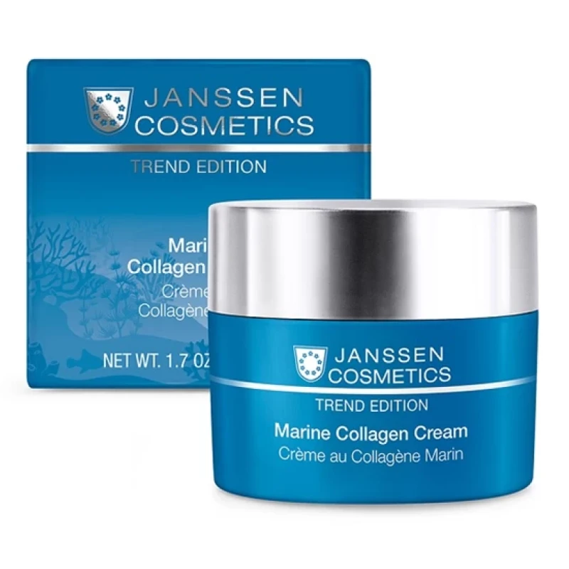 Janssen Marine Collagen Cream | Крем с морским коллагеном для лифтинга 50 мл