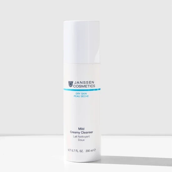 Janssen Cosmetics Mild Creamy Cleanser | Maigs Attīrošs Krēms Sejai, 200 ml