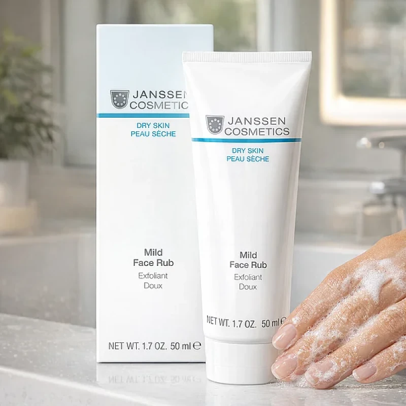 Janssen Cosmetics Mild Face Rub | Maigs Sejas Skrubis, 50 ml