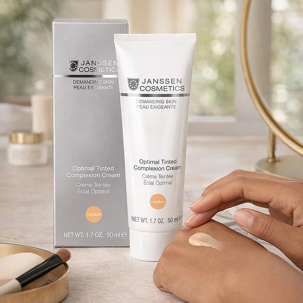 Janssen Cosmetics Optimal Tinted Complexion Cream | Tonējošs Dienas Krēms, 50 ml