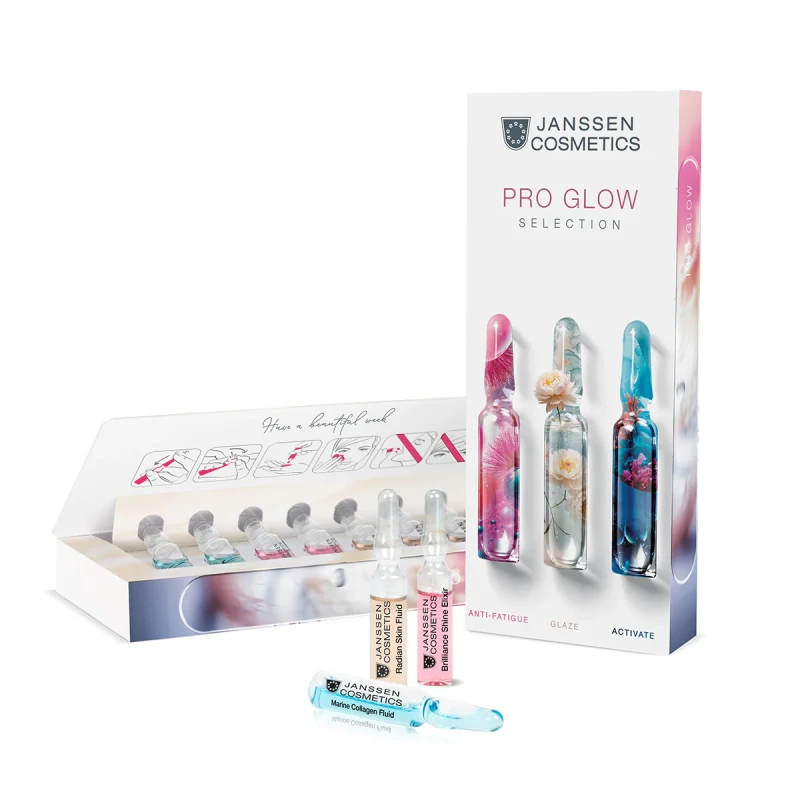 Janssen Pro Glow Selection | Ampulas ādas mirdzumam 7 x 2 ml