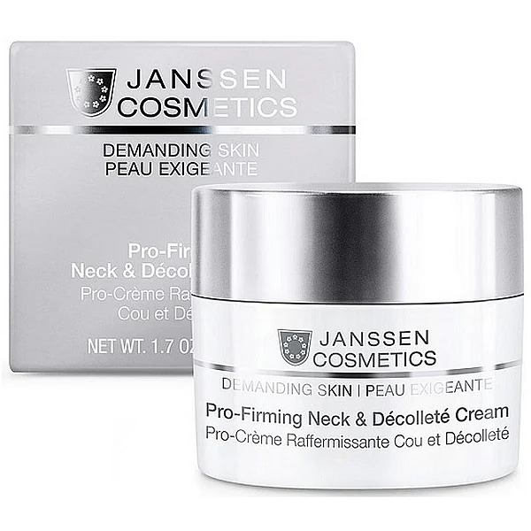 Janssen Cosmetics Pro-Firming Neck Cream | Nostiprinošs Kakla un Dekoltē Krēms, 50 ml