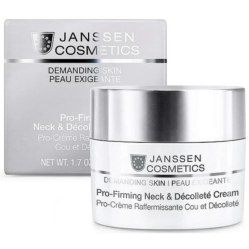 Janssen Cosmetics Pro-Firming Neck Cream | Nostiprinošs Kakla un Dekoltē Krēms, 50 ml