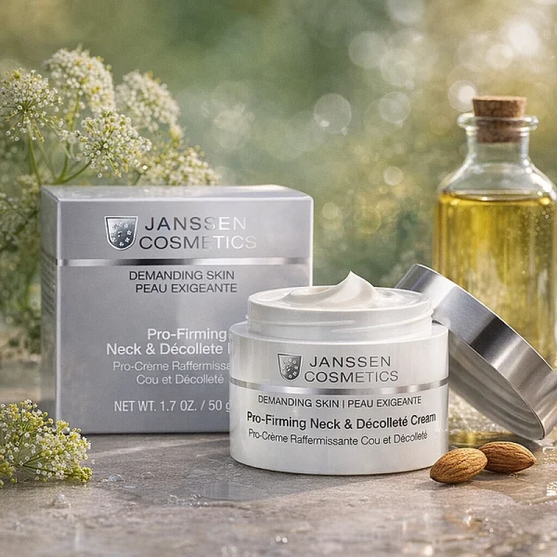 Janssen Cosmetics Pro-Firming Neck Cream | Nostiprinošs Kakla un Dekoltē Krēms, 50 ml
