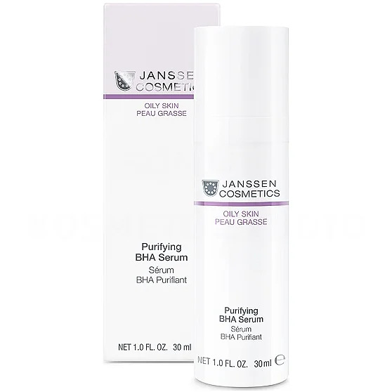 Janssen Cosmetics Purifying BHA Serum | Serums ar Salicilskābi Problemātiskai Ādai, 30 ml