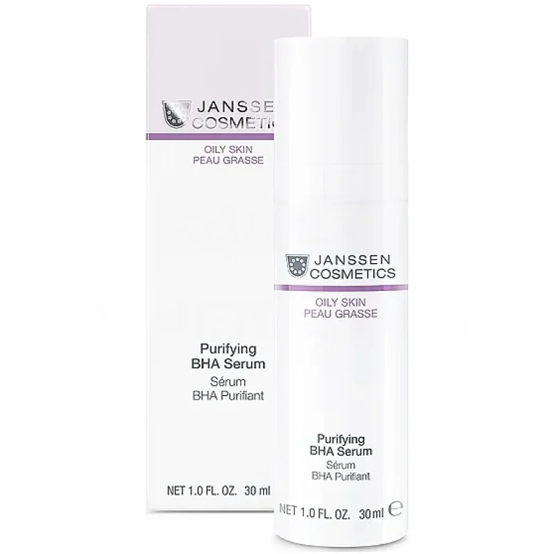 Janssen Cosmetics Purifying BHA Serum | Serums ar Salicilskābi Problemātiskai Ādai, 30 ml