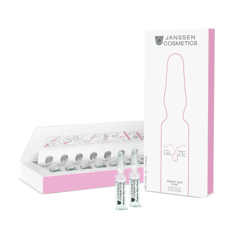 Janssen Radiant Skin Fluid | Ampulas ādas mirdzumam 7 x 2 ml