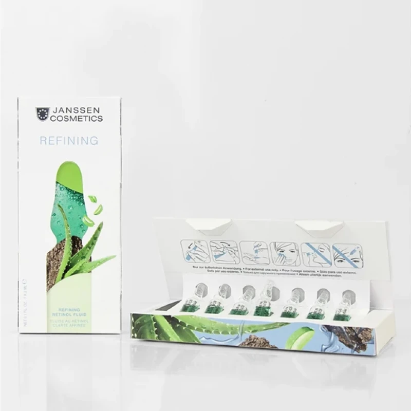 Janssen Refining Retinol Fluid | Retinola ampulas problemātiskai ādai 7 x 2 ml