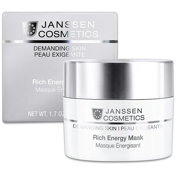 Janssen Cosmetics Rich Energy Mask | Intensīvi Atjaunojoša Sejas Maska, 50 ml