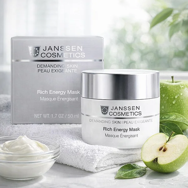 Janssen Cosmetics Rich Energy Mask | Intensīvi Atjaunojoša Sejas Maska, 50 ml