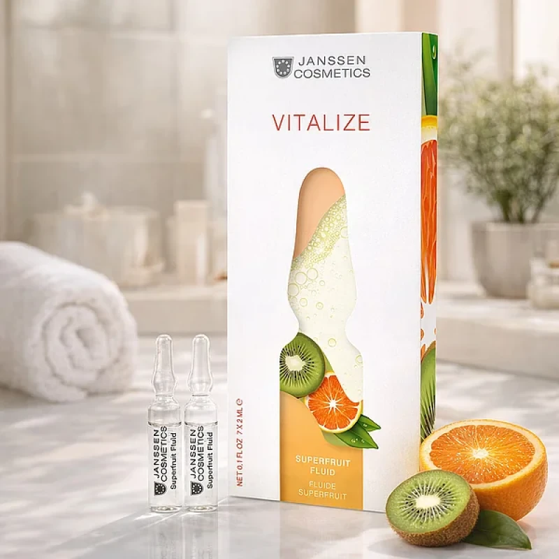 Janssen Superfruit Fluid | Antioksidantu ampulas ādas mirdzumam 7 x 2 ml