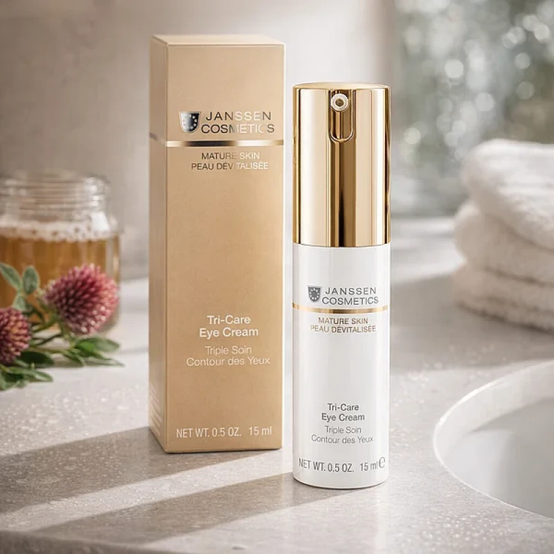 Janssen Cosmetics Tri-Care Eye Cream | Atjaunojošs Acu Krēms, 15 ml