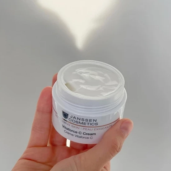 Janssen Cosmetics Vitaforce C Cream | Pretnovecošanās Krēms ar C Vitamīnu, 50 ml