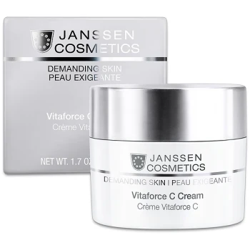 Janssen Cosmetics Vitaforce C Cream | Крем против старения с витамином C, 50 мл