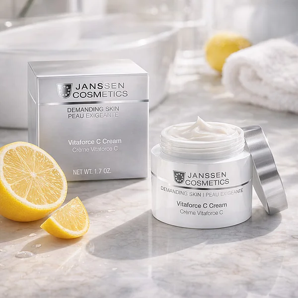 Janssen Cosmetics Vitaforce C Cream | Pretnovecošanās Krēms ar C Vitamīnu, 50 ml