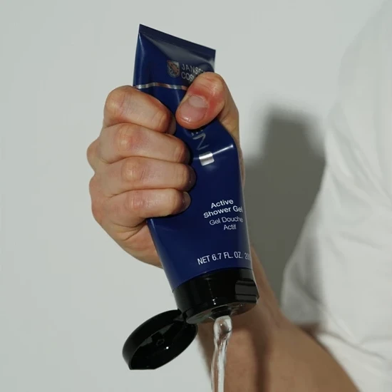 Janssen Cosmetics Active Shower Gel | Atsvaidzinoša Dušas Želeja Vīriešiem, 200 ml