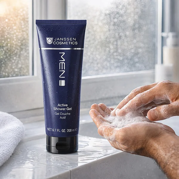 Janssen Cosmetics Active Shower Gel | Atsvaidzinoša Dušas Želeja Vīriešiem, 200 ml