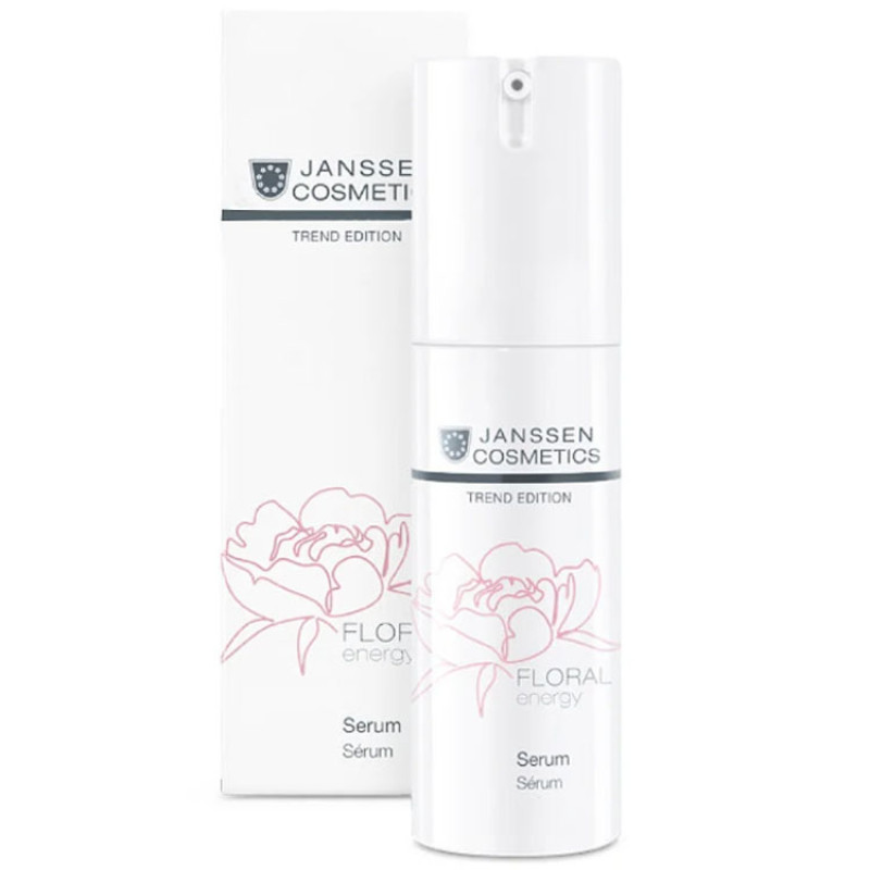 Janssen Floral Energy Serum | Atjaunojošs serums ar ziedu ekstraktiem 30 ml