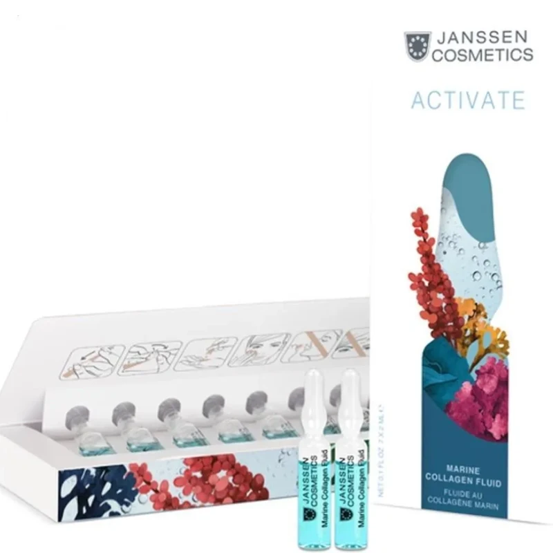 Janssen Marine Collagen Fluid | Jūras kolagēna ampulas 7 x 2 ml