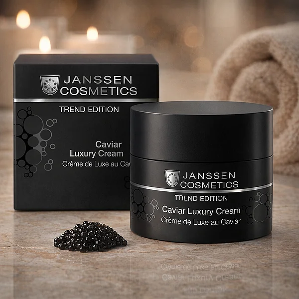 Janssen Caviar Luxury Cream | Роскошный антивозрастной крем с икрой 50 мл