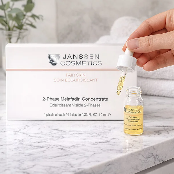 Janssen 2 Phase Melafadin Concentrate | Intensīvs koncentrāts pigmentācijai 4 x 10 ml