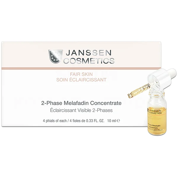 Janssen 2 Phase Melafadin Concentrate | Intensīvs koncentrāts pigmentācijai 4 x 10 ml