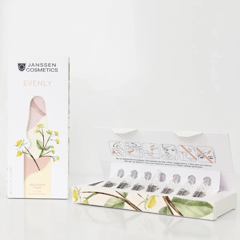 Janssen Melafadin Fluid | Izgaismojošas ampulas pigmentācijai 7 x 2 ml
