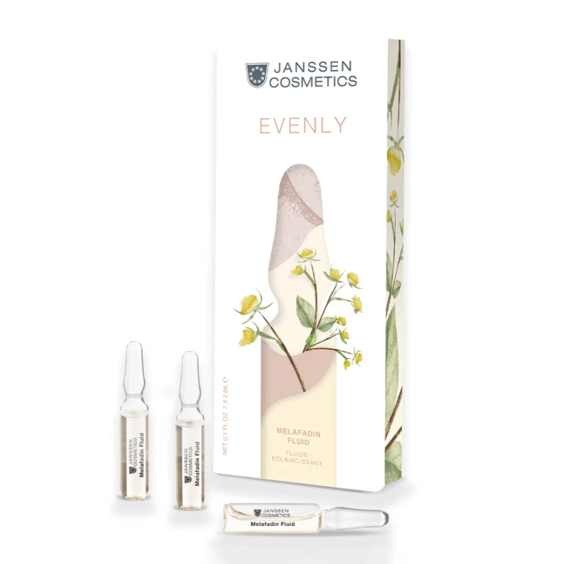 Janssen Melafadin Fluid | Izgaismojošas ampulas pigmentācijai 7 x 2 ml