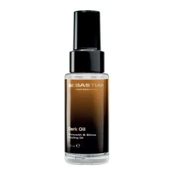 Sebastian Professional Dark Oil Smooth and Shine Styling Oil | Vieglā matu eļļa nogludināšanai un mirdzumam 30 ml