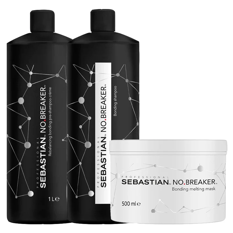 Sebastian Professional No Breaker Shampoo | Stiprinošs un atjaunojošs šampūns bojātiem matiem 280 ml