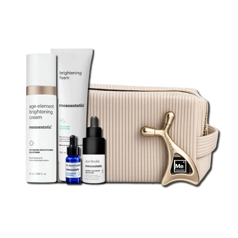 Mesoestetic age element® glowing routine | Подарочный набор для сияния кожи и ровного тона