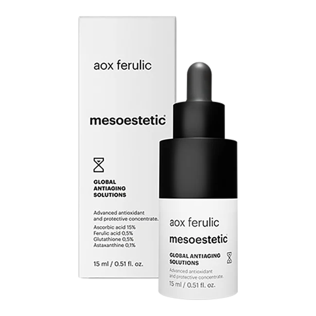 Mesoestetic aox ferulic | Концентрированная антиоксидантная сыворотка с феруловой кислотой 15 мл