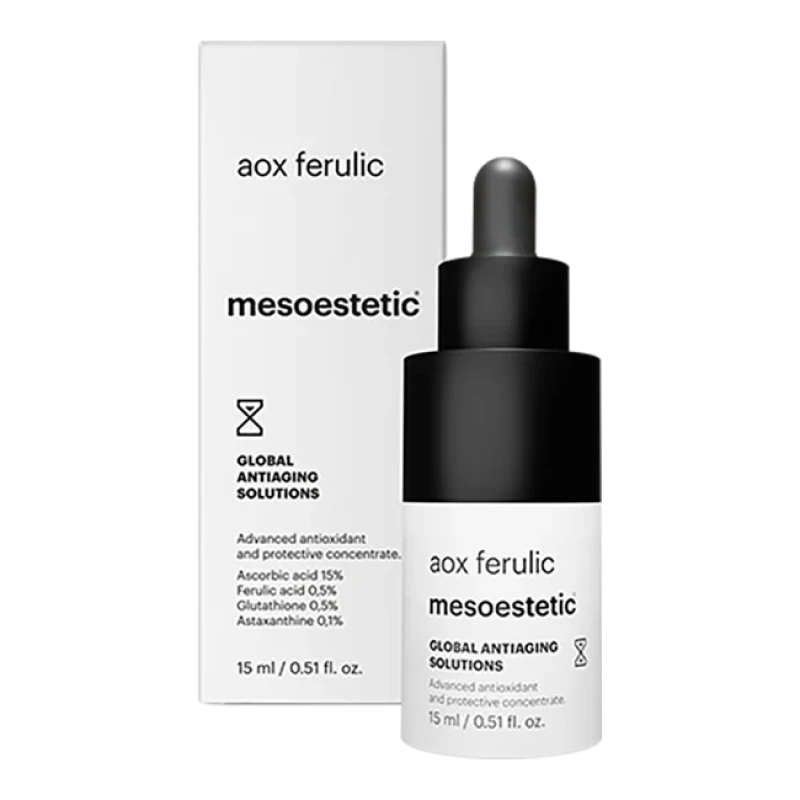 Mesoestetic aox ferulic | Koncentrēts antioksidantu serums ar ferulskābi 15 ml