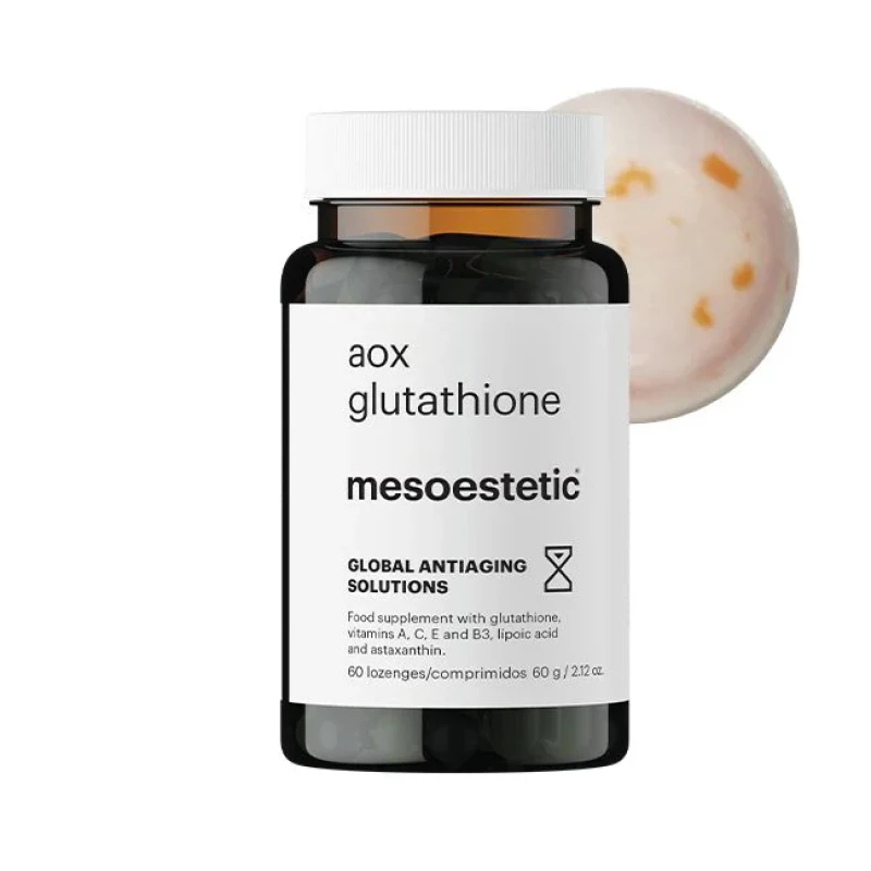Mesoestetic aox glutathione | Uztura bagātinātājs ar glutationu un antioksidantiem 60 tabletes