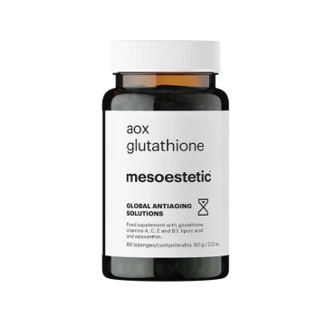 Mesoestetic aox glutathione | Uztura bagātinātājs ar glutationu un antioksidantiem 60 tabletes