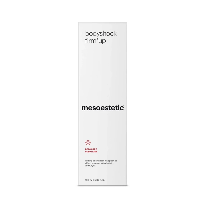Mesoestetic bodyshock® firm’ up | Nostiprinošs ķermeņa krēms ar liftinga efektu 150 ml