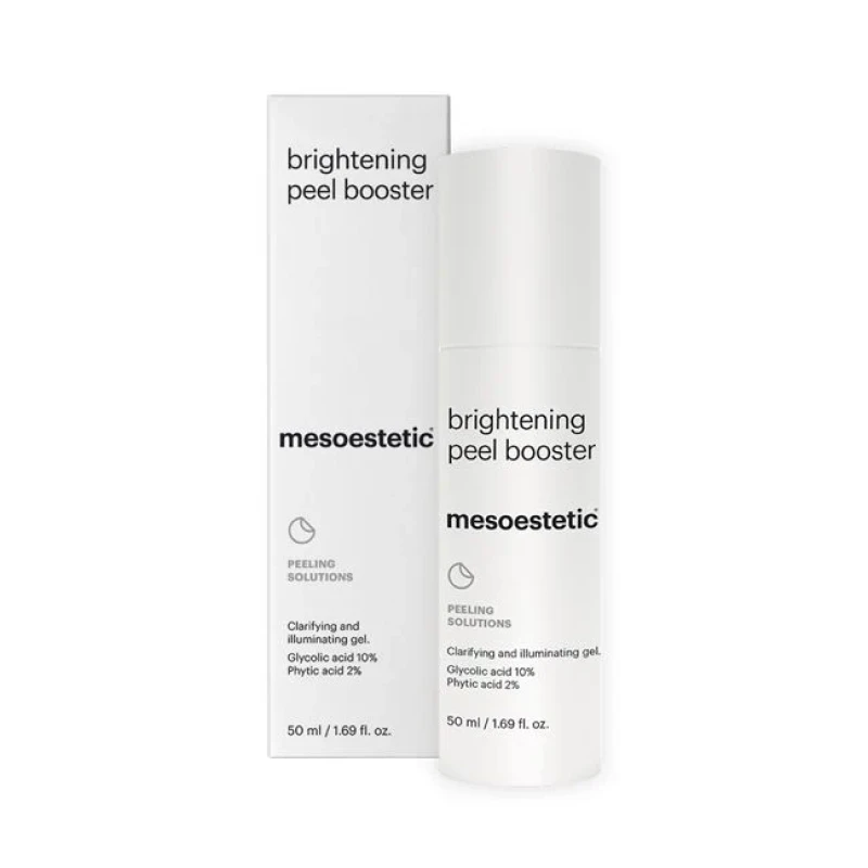 Mesoestetic brightening peel booster | Atjaunojošs izgaismojošs gēls pigmentācijas korekcijai 50 ml