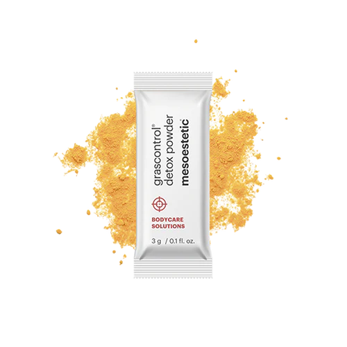 Mesoestetic grascontrol® detox powder | Биологически активная добавка с экстрактами артишока, березы и куркумы 20 × 3 г