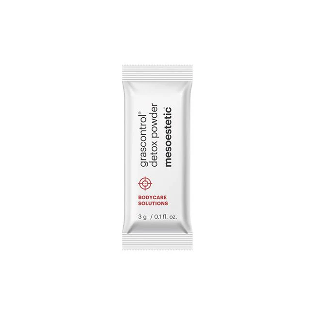 Mesoestetic grascontrol® detox powder | Биологически активная добавка с экстрактами артишока, березы и куркумы 20 × 3 г