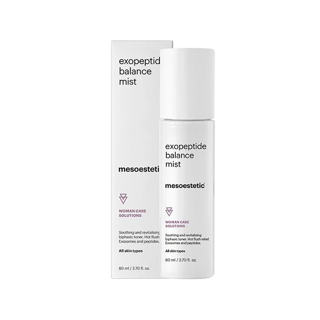 Mesoestetic exopeptide balance mist | Успокаивающий и ревитализирующий двухфазный тоник-мист для лица 80 мл