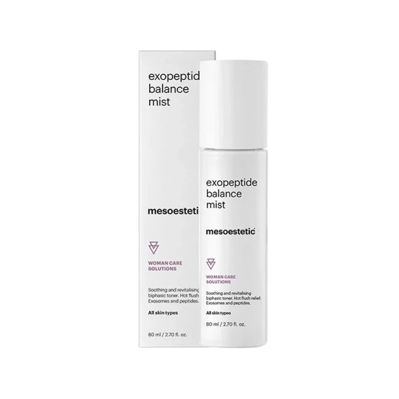 Mesoestetic exopeptide balance mist | Nomierinošs un revitalizējošs divfāžu sejas toniks-migla 80 ml