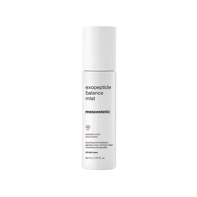 Mesoestetic exopeptide balance mist | Успокаивающий и ревитализирующий двухфазный тоник-мист для лица 80 мл