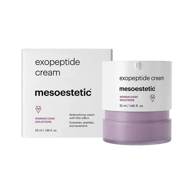 Mesoestetic exopeptide cream | Крем для лица с экзосомами алоэ и постбиотиками, 55 мл