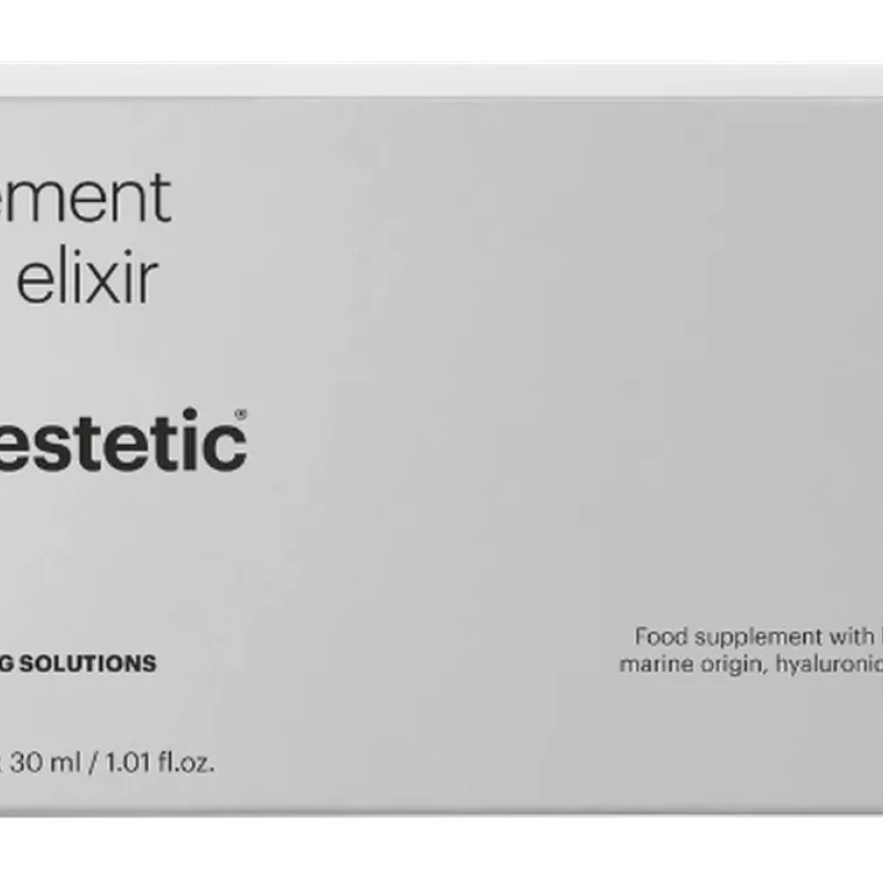 Mesoestetic age element® firming elixir | Uztura bagātinātājs ar hidrolizētu jūras kolagēnu un hialuronskābi 6 × 30 ml