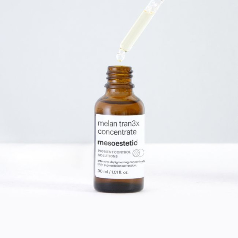 Mesoestetic melan tran3x concentrate | Intensīvs pretpigmentācijas serums ar traneksāmskābi 30 ml
