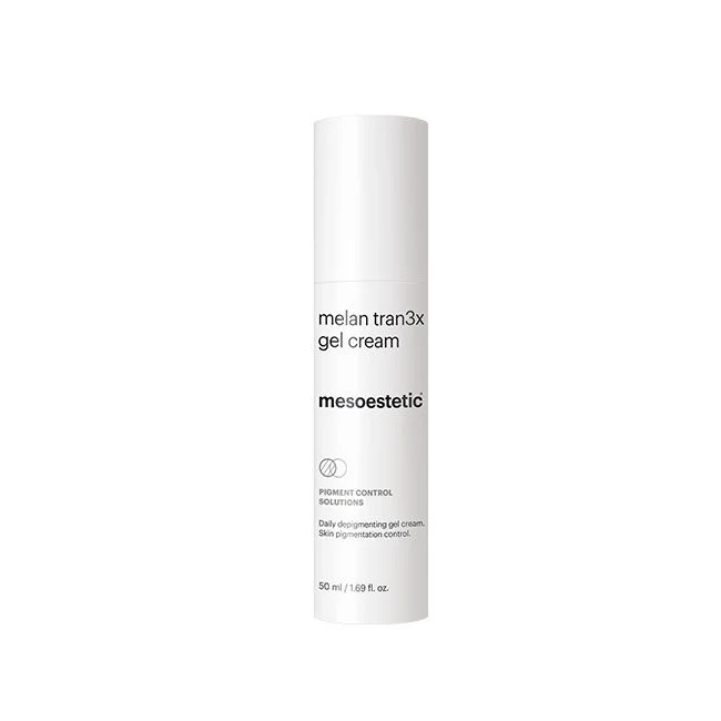 Mesoestetic melan tran3x gel cream | Pretpigmentācijas krēms-gēls ar traneksāmskābi 50 ml