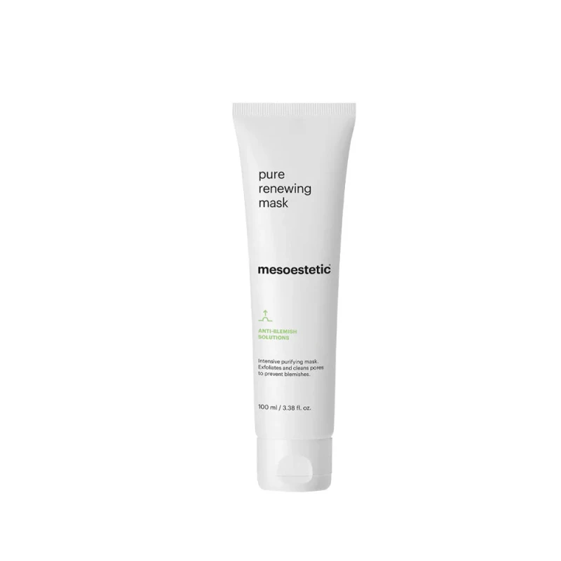 Mesoestetic pure renewing mask | Интенсивно очищающая маска для жирной и склонной к акне кожи 100 мл