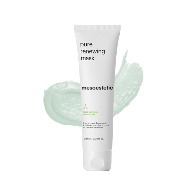 Mesoestetic pure renewing mask | Интенсивно очищающая маска для жирной и склонной к акне кожи 100 мл