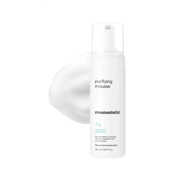 Mesoestetic purifying mousse | Attīrošas putas taukainai un aknes skartai ādai 150 ml